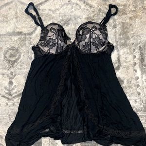 Victoria’s Secret Black Lingerie 36B